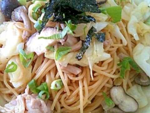 簡単きのこ和風パスタ